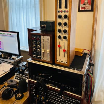 OPAMP LABS 203 (Pair) Mic Preamps (UTC transformers) Inductor EQ. Electrodyne, Quad eight, Neve - LAST PAIR image 4