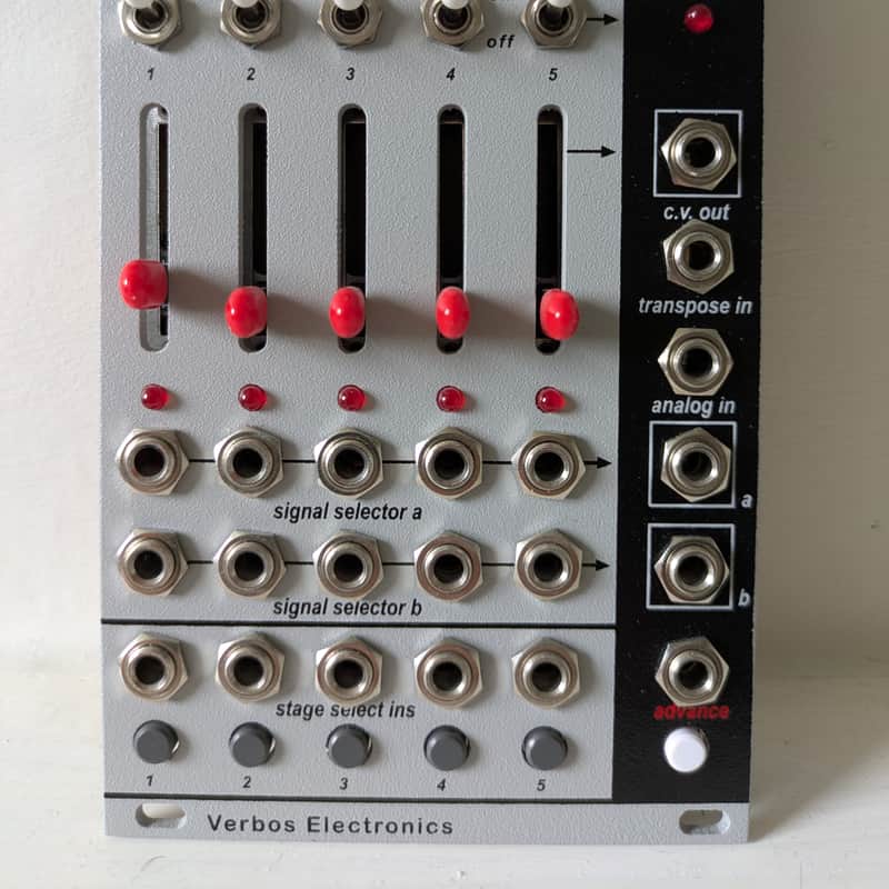2014 – 2020 Verbos Electronics Sequence Selector Black / Silver