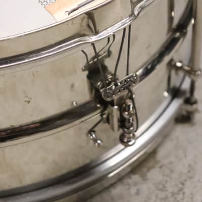 Ludwig Pioneer 6.5X14" NOB 2pc 6 Lug Snare Drum Vintage 1920's image 11