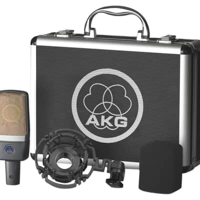 AKG C214 Professional Large-Diaphragm Studio Condenser Microphone Recording Mic image 1