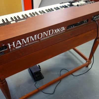 Hammond XK-3c/XLK3/bass pedz + stand 2010s - Wood Finish image 2