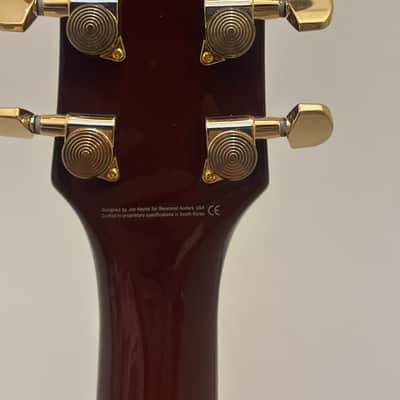 Reverend Roundhouse RA FM Solidbody Electric Guitar Coffee Burst Amazing conditions image 5
