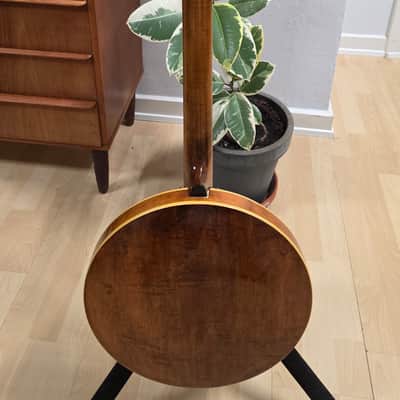 Immagine 1928 Gibson TB-3 Mastertone Banjo Pre-War TB3 5 String Master Built Florentine Neck Original Lifton Case Masterbuilt Artist Owned EX ADRIAN FARMER Custom Shop Conversion Antique Relic Kalamazoo PAF - 7