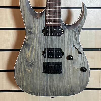Ibanez RGA42AH-BKS Black Stained Electric Guitar Made in Indonesia image 2