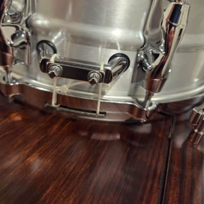 Yamaha RAS-1455 Recording Custom 5.5x14" Aluminum Snare Drum with Bag image 3
