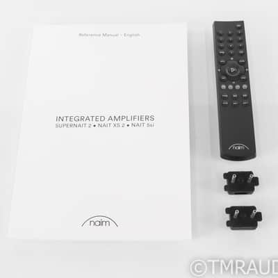 Naim Nait XS 2 Stereo Integrated Amplifier; XS2; Remote; Black image 6