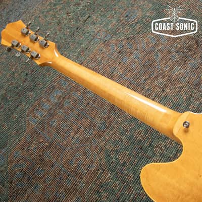 1990 Epiphone Casino Natural Pre-Elitist made in Japan w/ Bigsby image 14