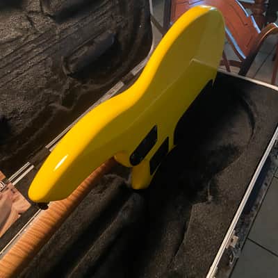 2019 Ernie Ball Music Man Bongo HD Yellow image 7