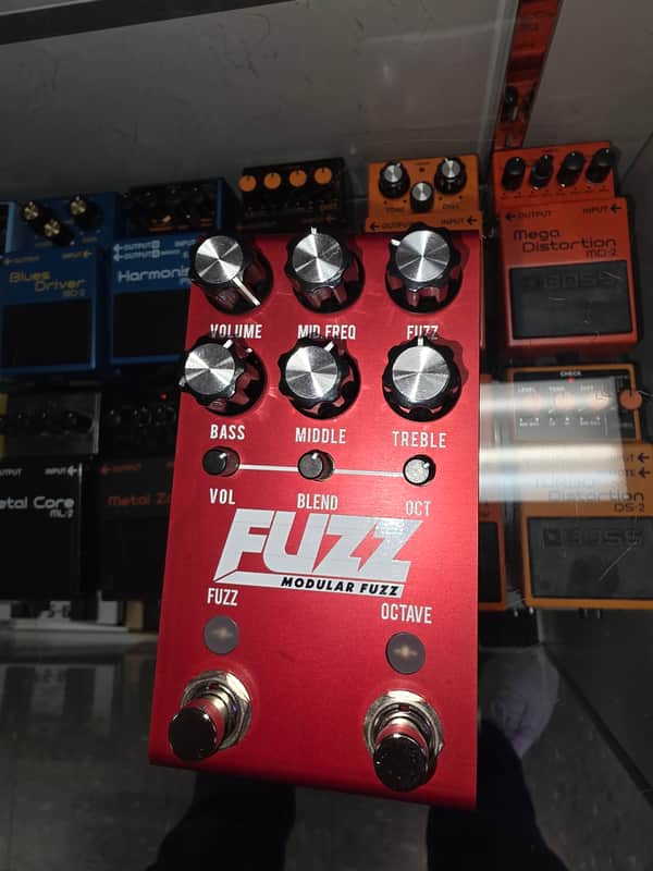 Jackson Audio FUZZ Modular Fuzz Pedal w/ 6 Swappable Fuzz Modules image 1