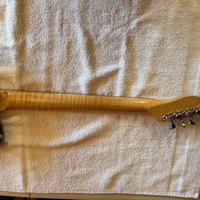 Custom Built T style guitar 2024 - Amber burst image 4