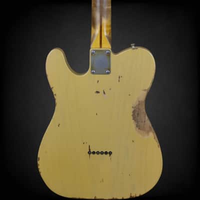 Nash T-2 HB - Heavy Relic Butterscotch Blonde T2HB - Lollartrons - Ash body - With Case image 3