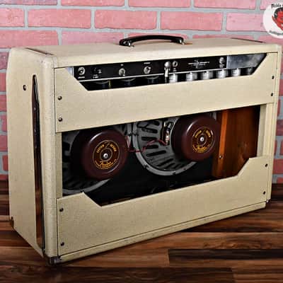 Fender Vintage 1962 Twin-Amp 6G8 80 watt 2 x 12" Original Oxford 12" Speakers (re-coned) image 6