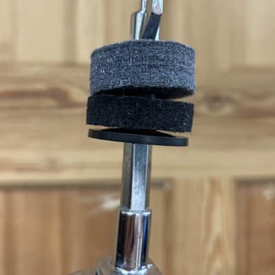 Vintage Pearl Straight Cymbal Stand Patented Disc Tilter Black Label 1980s 90s image 3
