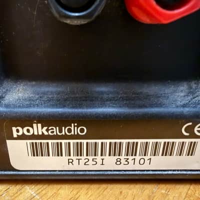 Polk T-15 2004ish - Black/wood image 4