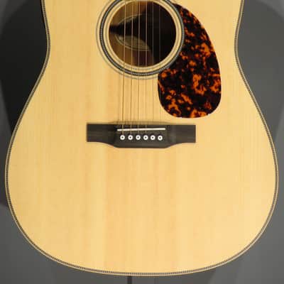Larrivee D-40-MHE 2022 Natural Satin w/Hardshell Case image 1