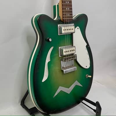 Micro-Frets Plainsman 1960's Green Burst image 7