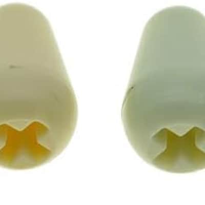 KAISH 2pcs Guitar 5 Way Switch Tip Cap Switch Knob for USA Stratocaster/Strat Black image 4