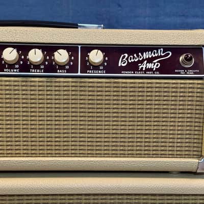 Marsh Blondie 6l6 Bassman Blonde Brownface 2x12 Jensen P12Q Alnico Vintage image 5