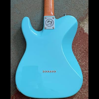Parts Caster Tele Style - Daphne Blue image 4