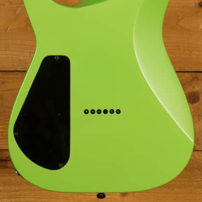 Jackson Pro Plus Series Soloist SLA2 HT - Ebony - Toxic Apple image 4