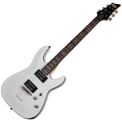 Schecter Omen-6 Series Electric Guitar - Vintage White image 1