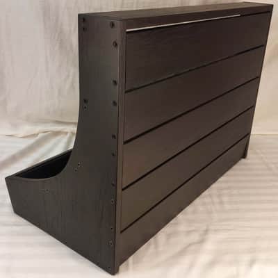 12U / 126hp Eurorack case Maria • Rails + Threaded strips / Black Oak / Unpowered • Ready to ship image 6