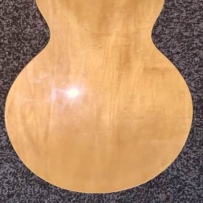 Vantage Electric hollow body Jazz Box 670 n natural electric guitar image 5