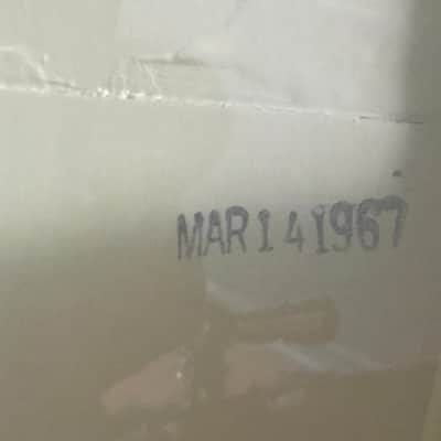 Ludwig Club Date 12/14/20 1967 Keystone White Marine Pearl image 21