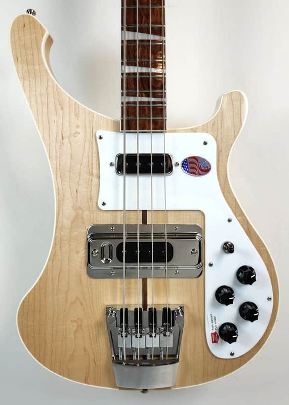 Rickenbacker 4003 Mapleglo (Natural) Electric Bass, Stereo, w/HSC image 1
