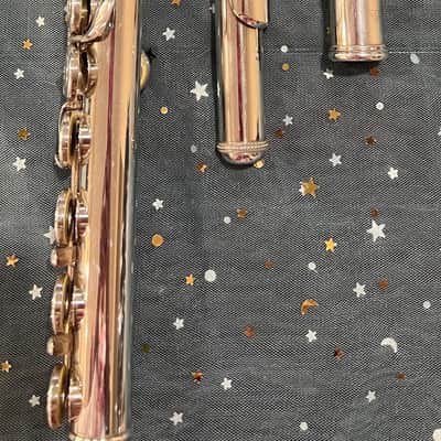 Verne Q.Powell Handmade Conservatory Silver Flute 1951 - sterling silver image 11