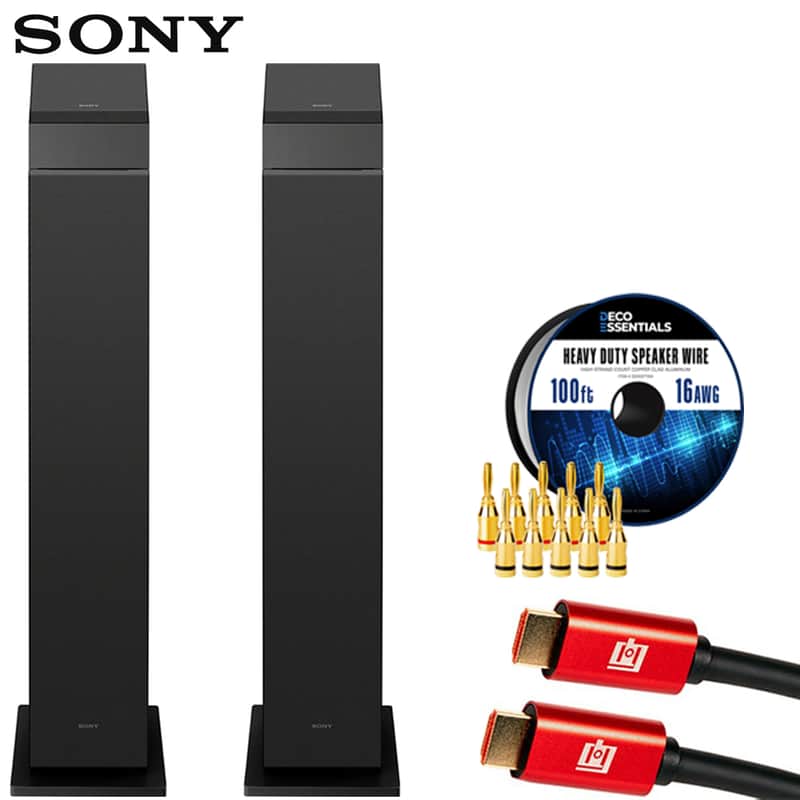 Sony SS-CS3M2 Hi-res Floorstanding Speaker (Pair) w/ Accesories