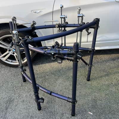 Roland TD-10 TD-20 TD-30 Purple drum rack stand V-drums image 6