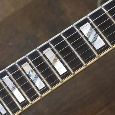 MINTY! D’Angelico Brighton Deluxe Series Double-Cut Electric Guitar Desert Sand + OHSC image 8