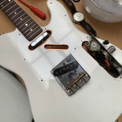 Fender Telecaster made in korea 80’s or 90’s - White image 4