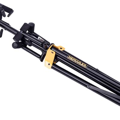 Hercules GS432B Plus Triple Guitar Stand With Backrest & Auto Grip image 4