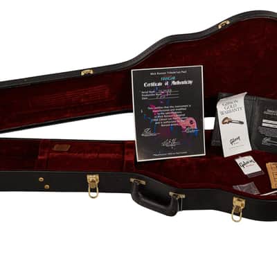 Gibson Custom Shop Guitar Hangar Mick Ronson Tribute 1968 Les Paul (No. 25) Natural Top / Ebony Back(Pre-Owned, 2010, EC) #CS100863 image 19