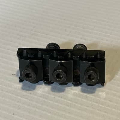 1980's Kramer Pacer Baretta Guitars Schaller R2 1 5/8" Black Bottom Mount Locking Nut