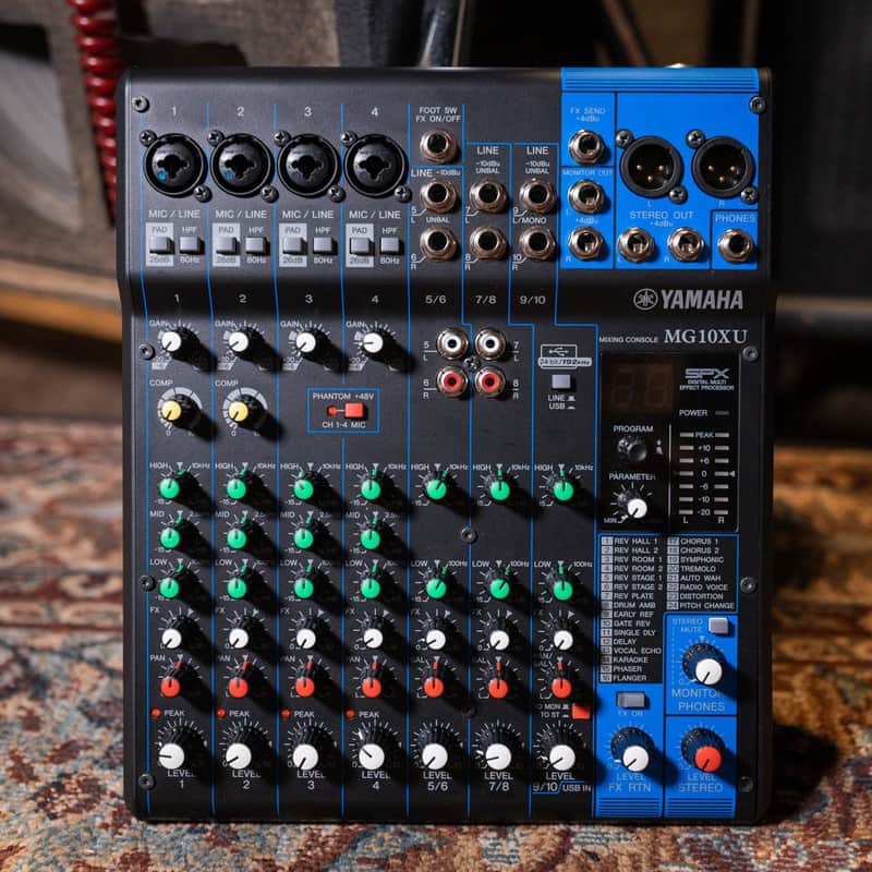 Yamaha Mixer MG10XU Used image 1