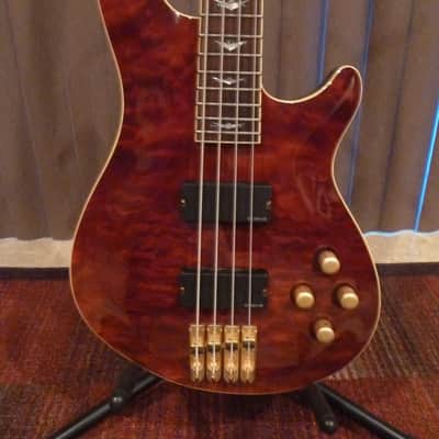 Schecter Diamond Series C-4 Antique Amber image 1