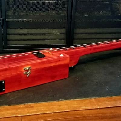 Custom 2 String Cigar Box Bass Guitar image 16