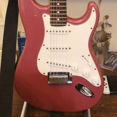 1995 Burgundy Mist Fender Limited Edition USA American Strat Stratocaster image 3