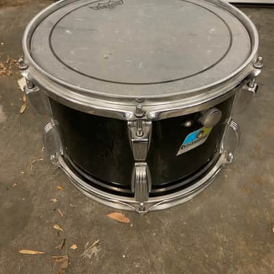 1970s Ludwig Vistalite Black Smoke Kit 12/13/16/22" image 5