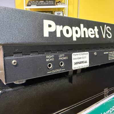 Sequential Prophet VS 61-Key 8-Voice Polyphonic Synthesizer 1986 - 1987 - Black image 5
