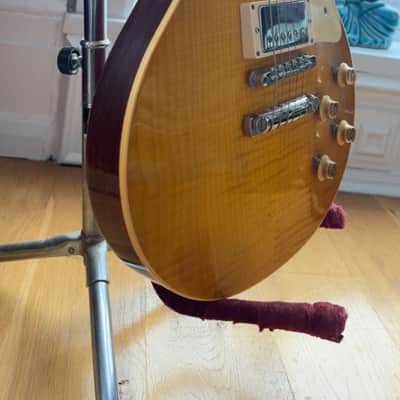Gibson Les Paul 1960 Reissue 2017 - Wood effect/ dirty lemon burst image 8