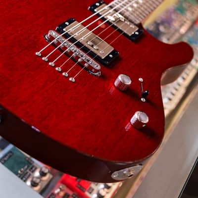 Suhr Oso w/Mahogany Body and Short Scale - Trans Red image 3