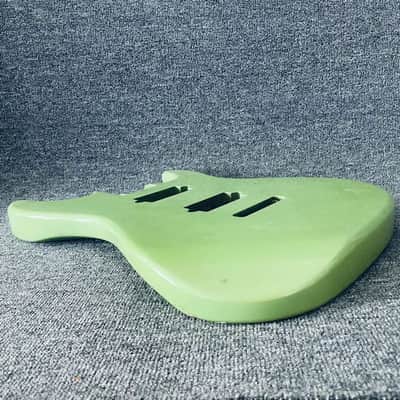 Green HH Guitar Basswood DIY Project Body image 8