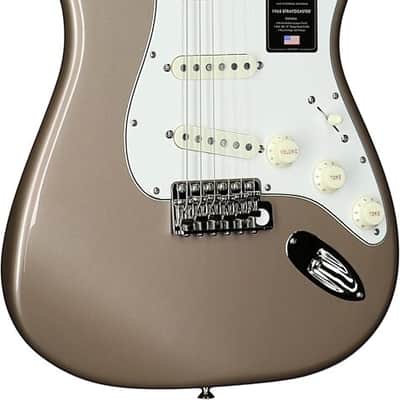 Fender American Vintage II 1965 Stratocaster Electric Guitar. Round-Lam Rosewood Fingerboard, Shoreline Gold image 2