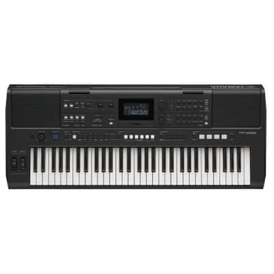 Yamaha PSRE583 61-Key Portable Keyboard 2026 - Present - Black image 1