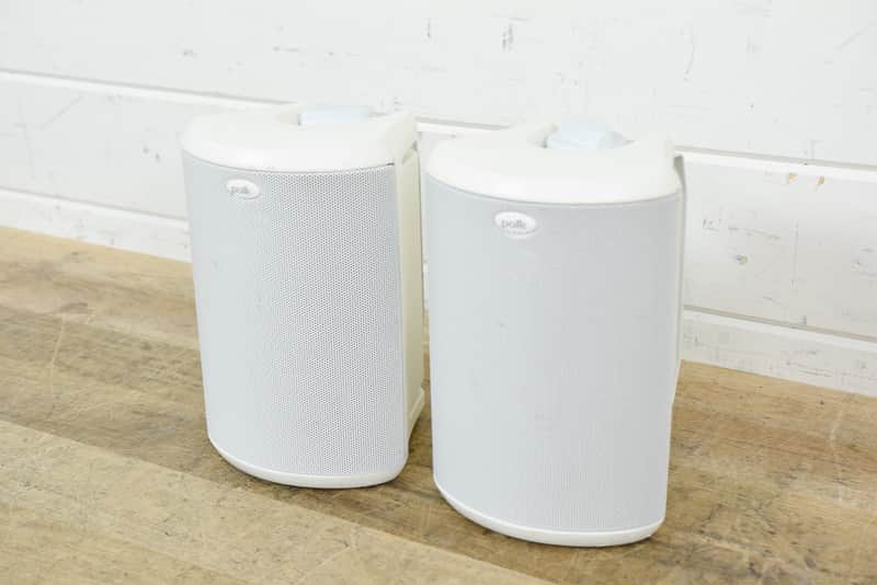 Polk Audio Atrium 45 4-1/2" Outdoor Speaker (PAIR) (church owned) CG00H61 image 1