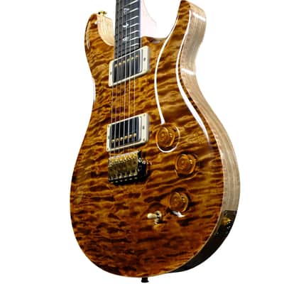 PRS Wood Library DGT Electric Guitar with Bird Inlays - Copperhead with Natural Back image 10